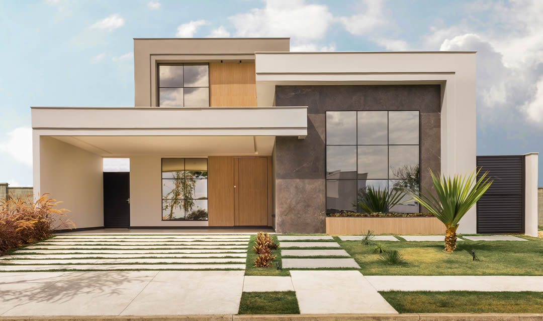 Casas simples e Alto Padrão